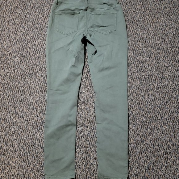 Maurices Khaki Army Green Stretch Jeggings Size Small - Picture 14 of 16